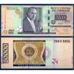 Paraguay Pick N°236, Billet de banque de 50000 Guaranies 2013