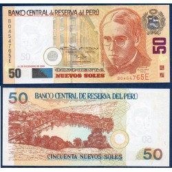 Perou Pick N°180b, Spl Billet de banque de 50 Soles 2006