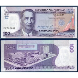 Philippines Pick N°194a,Neuf Billet de banque de 100 Piso 2001-2004