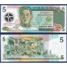 Philippines Pick N°179, Billet de banque de 5 Piso 1989