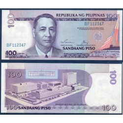 Philippines Pick N°172f, Billet de banque de 100 Piso 1987-1994