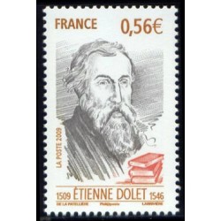 Timbre France Yvert No 4377 Etienne Dolet