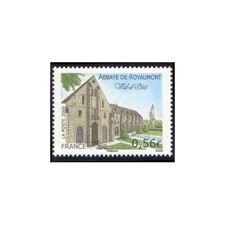 Timbre france Yvert No 4392 Abbaye de Royaumont