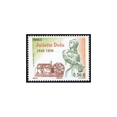 Timbre France Yvert No 4401 Juliette Dodu