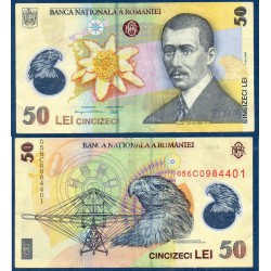 Roumanie Pick N°120a TTB Billet de banque de 50 lei 2005