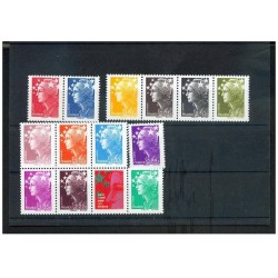 Timbre France Yvert No 4409-4421 Marianne de Beaujard, les couleurs de Marianne