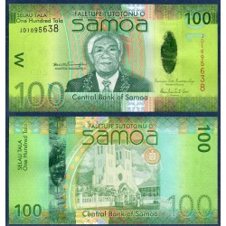 Samoa Pick N°44a, Billet de banque de 100 Tala 2012