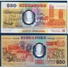 Singapour Pick N°31, Neuf Billet de banque de 2 Dollars 1990