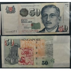 Singapour Pick N°49h, Billet de banque de 50 Dollars 2005-2015