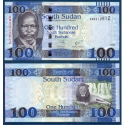 Sud Soudan Pick N°15c, Billet de banque de 100 Pounds 2017