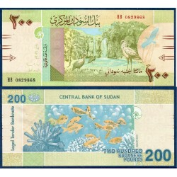 Soudan Pick N°78a, Billet de banque de 200 Pounds 2019