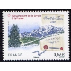 Timbre France Yvert No 4441 Rattachement de la France à la Savoie