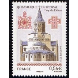 Timbre France Yvert No 4446 Basilique d'Orcival