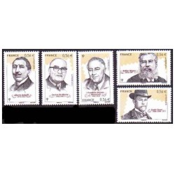 Timbre France Yvert No 4447-4451 La bourse aux timbres