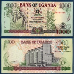 Ouganda Pick N°36b, Billet de banque de 1000 Shillings 1996