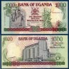 Ouganda P.34b, Neuf, Billet de 1000 Shillings 1991 Silos