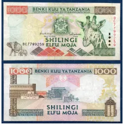 Tanzanie Pick N°31, Billet de banque de 1000 shillings 1997