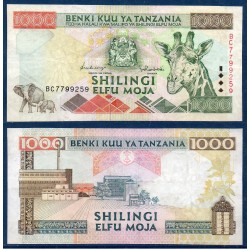 Tanzanie Pick N°31, Billet de banque de 1000 shillings 1997