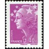 Timbre France Yvert No 4477 Marianne de Beaujard 1.40€ lilas