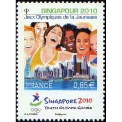Timbre France Yvert No 4491 Singapour, jeux olympiques de la jeunesse