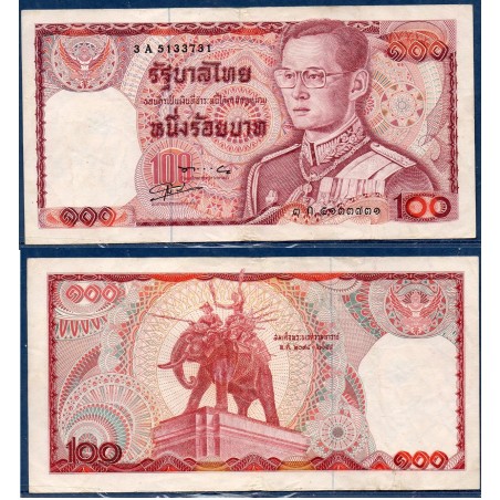 Thaïlande Pick N°89, Billet de banque de banque de 20 Bath 1978