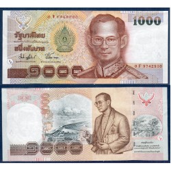 Thaïlande Pick N°108, Sup Billet de banque de banque de 1000 Baht 2000