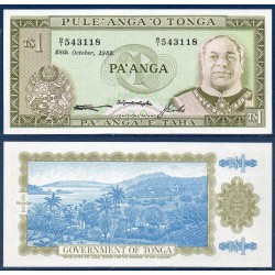 Tonga Pick N°19c, Billet de banque de 1 Pa'anga 1976-1989