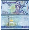 Turkménistan Pick N°27, Billet de banque de banque de 100 Manat 2009