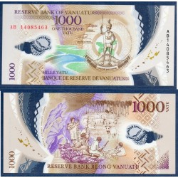 Vanuatu Pick N°13, Unc Billet de banque de 1000 Vatu 2014