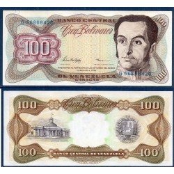 Venezuela Pick N°66f, Neuf Billet de banque de 100 Bolivares 5.2.1998