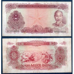 Viet-Nam Nord Pick N°84b, Billet de banque de 50 dong 1976
