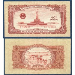 Viet-Nam Nord Pick N°71a, Billet de banque de 1 Dong 1958