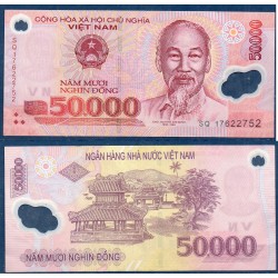 Viet-Nam Nord Pick N°121l, TTB Billet de banque de 50000 dong 2017