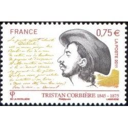 Timbre France Yvert No 4536 Tristan Corbière