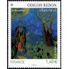 Timbre France Yvert No 4542 Le Boudha par Odilon Redon