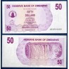 Zimbabwe Pick N°41, Billet de banque de 50 Dollars 2006