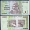 Zimbabwe Pick N°90, TTB Billet de banque de 50 trillions de Dollars 2008