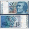 Suisse Pick N°55c, Billet de banque de 20 Francs 1981