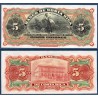 Costa Rica Pick N°S173r, Billet de banque de 5 colones 1901-1908