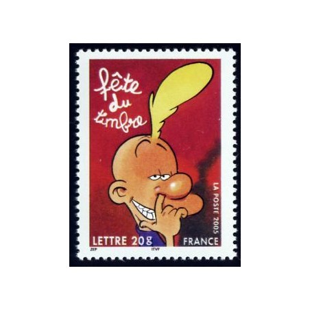 Timbre France Yvert No 3751a Journée du timbre Titeuf issu du carnet