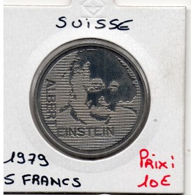 Suisse 5 francs 1979 Sup, KM 57 pièce de monnaie