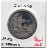 Suisse 5 francs 1979 Sup, KM 57 pièce de monnaie