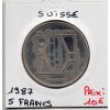 Suisse 5 francs 1987 Sup, KM 66 pièce de monnaie