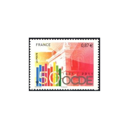 Timbre France Yvert No 4563 OCDE