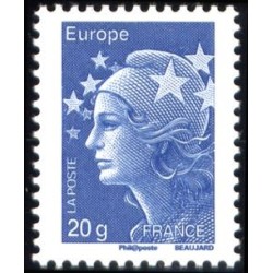 Timbre France Yvert No 4567 Marianne de Beaujard tvp bleu 20g