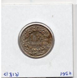 Suisse 1 franc 1956 TTB, KM 24 pièce de monnaie