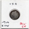 Etats Unis dime 1914 B+, KM 113 pièce de monnaie