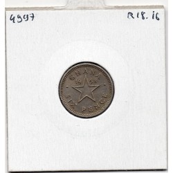 Ghana 6 pence 1958 TTB+, KM 4 pièce de monnaie