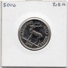 Ile Maurice 1/2 rupee 2005 FDC, KM 54 pièce de monnaie