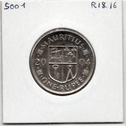 Ile Maurice 1 rupee 2004 FDC, KM 55 pièce de monnaie